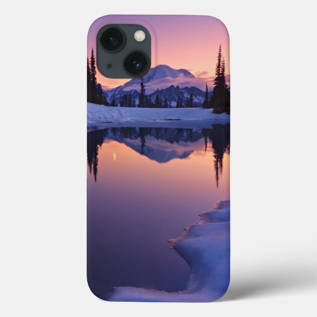 Coques Case-Mate iPhone Crépuscule, Tarn et croissant de lune (Verso)