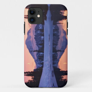 Coque Case-Mate Pour iPhone Crépuscule, Tarn et croissant de lune