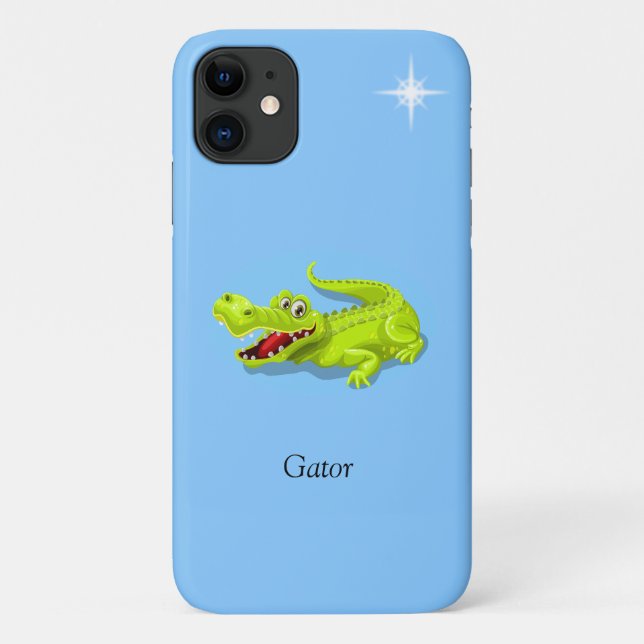 Coques Case-Mate iPhone Crescent lune, calligraphie et étoile sur bleu cla (Dos)