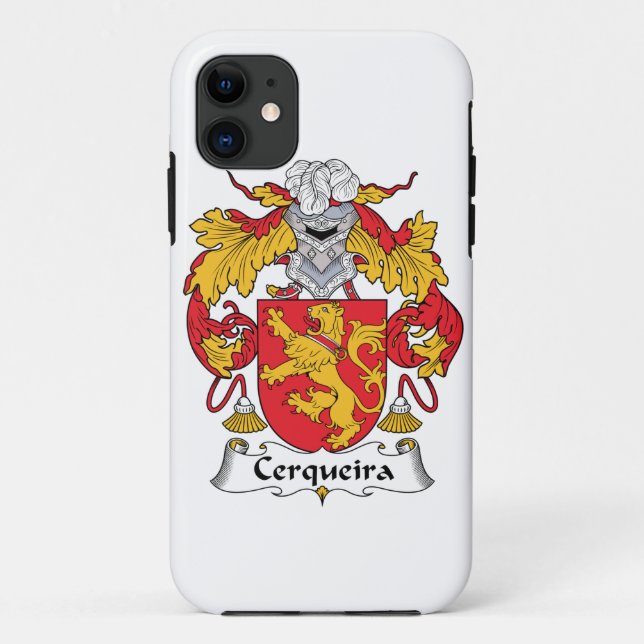 Coques Case-Mate iPhone Crête de famille de Cerqueira (Dos)