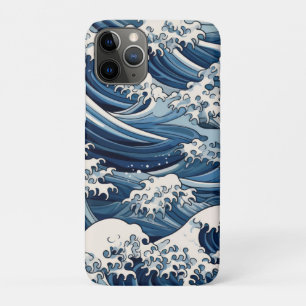 Case-Mate iPhone Case Crêtes éphémères : Les vagues d'Hokusai réimaginée