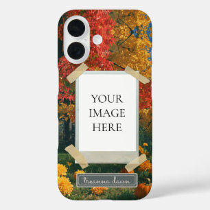 Coques iPhone 16 Crimson Fall