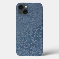Cristal bleu acier foncé