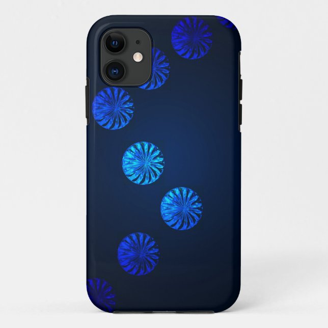 Coques Case-Mate iPhone Cristal bleu design irlandais (Dos)