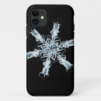 Cristal stellaire de neige