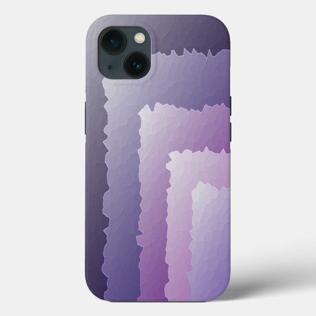 Coques Case-Mate iPhone cristaux violets (Verso)