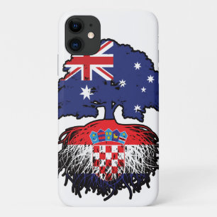 Case-Mate iPhone Case Croatie Australien Croate Racines d'arbre