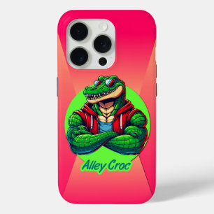 Coque iPhone 15 Pro Croc d'Allée