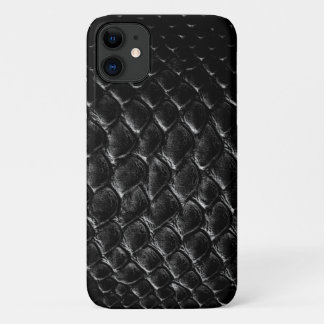 Case-Mate iPhone Case Crocodile noir moderne