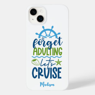 Coque Pour iPhone 14 Plus Croisière de nom personnalisé