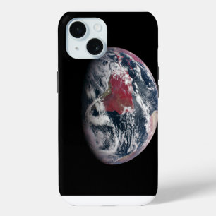 Coque Pour iPhone 15 Croissance plante Sur La Planète Terre.