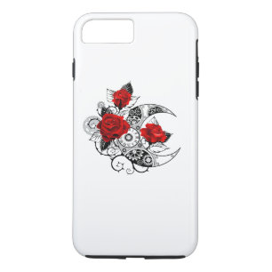 Case-Mate iPhone Case Croissant mécanique avec roses rouges