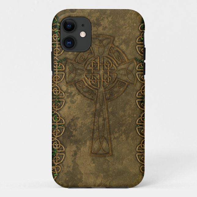 Coques Case-Mate iPhone Croix celtique et noeuds celtiques (Dos)