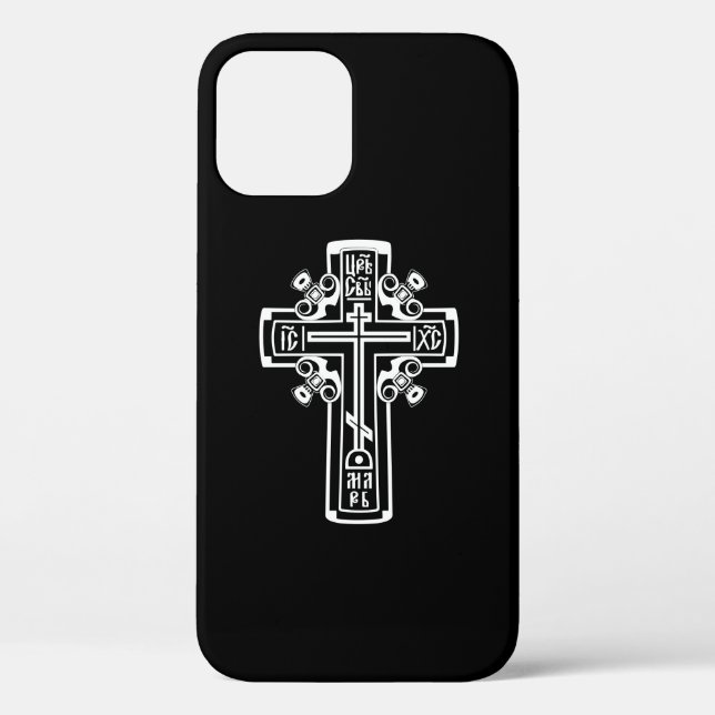 Coques Case-Mate iPhone Croix chrétienne orthodoxe (Verso)