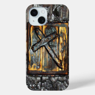Coque Pour iPhone 15 Croix de l'Apocalypse