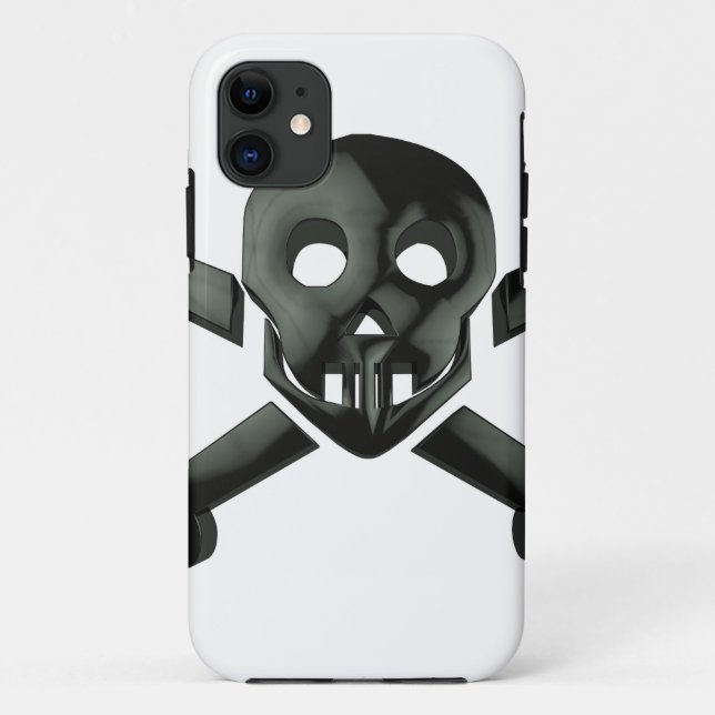 Coques Case-Mate iPhone croix du crâne (Dos)