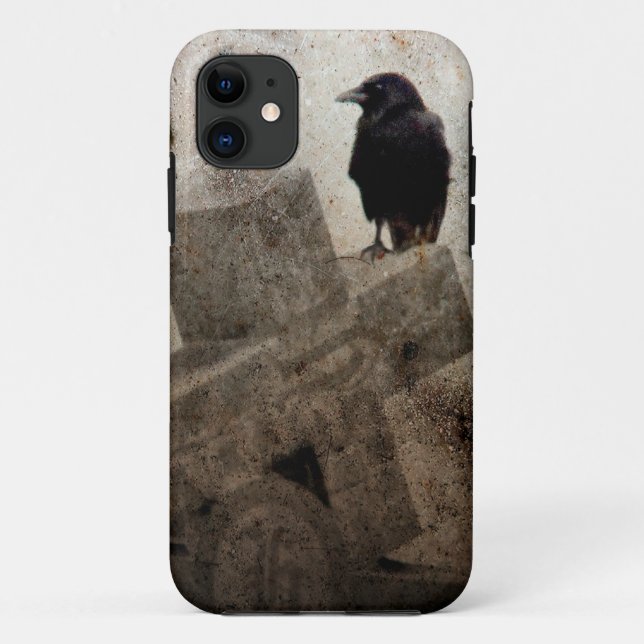 Coques Case-Mate iPhone Croix Et Corneille (Dos)