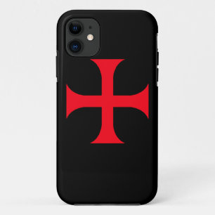 Coque iPhone 11 Croix-Rouge de Templar