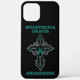 Case-Mate iPhone Case Croix/Sensibilisation...Myasthenia Gravis