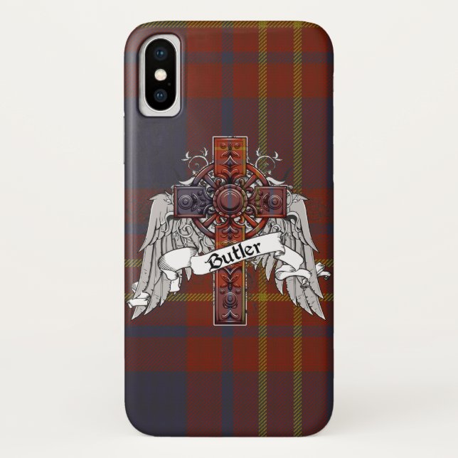 Coques Case-Mate iPhone Croix Tartan Butler (Dos)