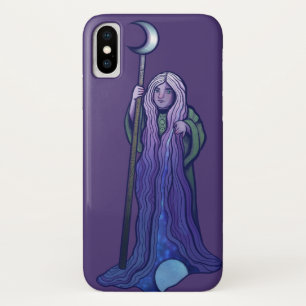 Case-Mate iPhone Case Crone Moon déesse Pagan Art Wiccan Lune enfant