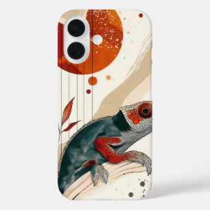Coques iPhone 16 Croquis de grenouille artistique - Gras & Gratuit