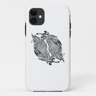 Etui iPhone Case-Mate Croquis inspiré des plumes