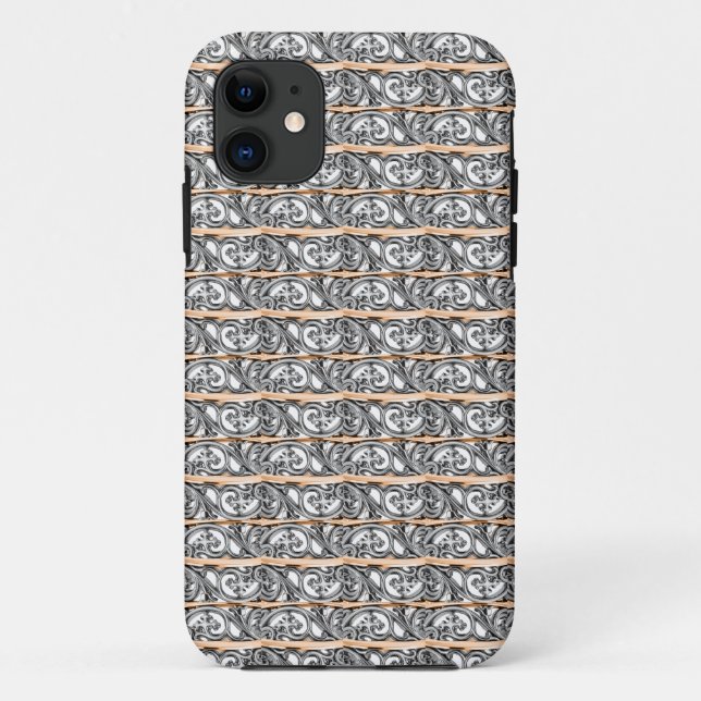 Coques Case-Mate iPhone Cross Filigree Design Pattern (Dos)