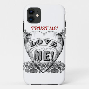 Case-Mate iPhone Case croyez-moi ! aimez-moi ! Simple cadeau de couple V