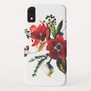Case-Mate iPhone Case Cru floral élégant d'aquarelle d'hiver