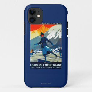 Coque Case-Mate Pour iPhone Cru PosterEurope de Chamonix-Mont Blanc