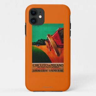 Case-Mate iPhone Case Cru PosterEurope de Milan de Di de Circuito