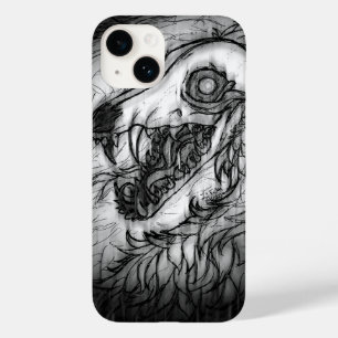 Coque Pour iPhone 14 Cryptide : Croquis de Wasset de neige