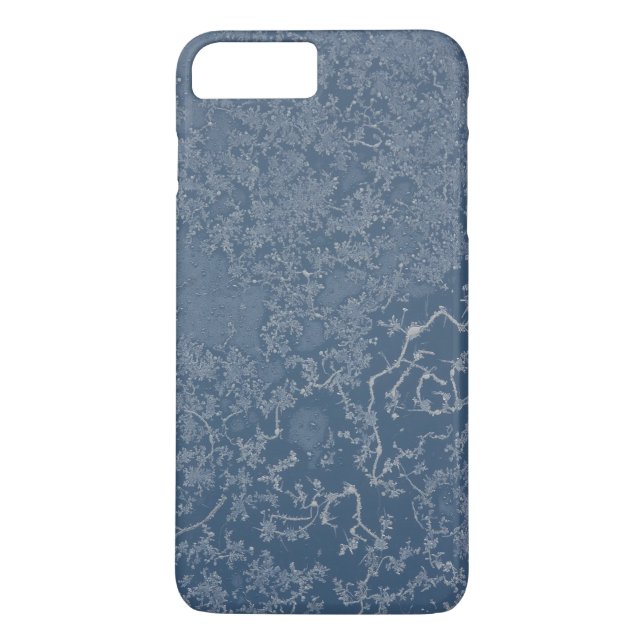 Coques Case-Mate iPhone Crystals en acier foncé bleu Icy iPhone 8 Plus/7 P (Dos)