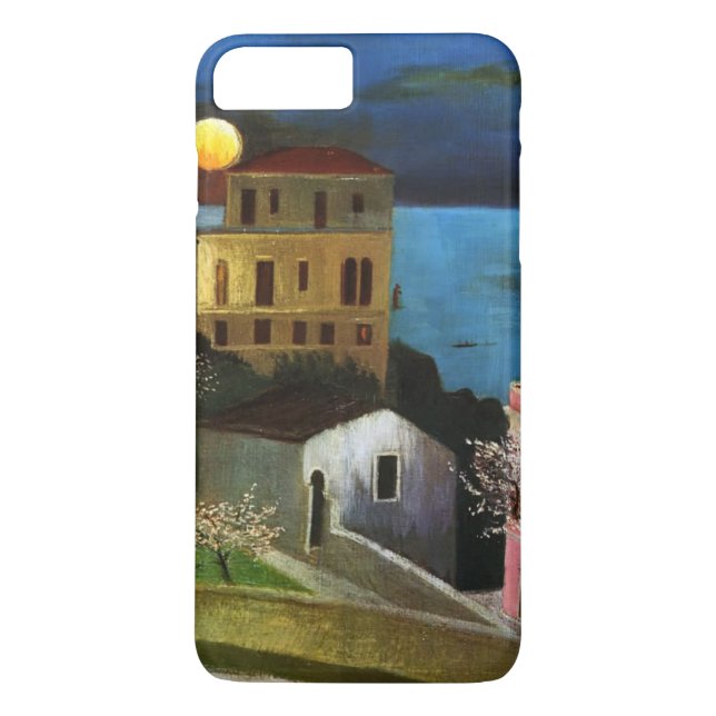 Coques Case-Mate iPhone Csontvary - Pleine lune à Taormina (détail) (Dos)
