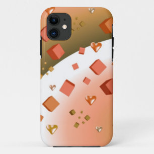 Coque Case-Mate Pour iPhone Cubes et cœurs flottants