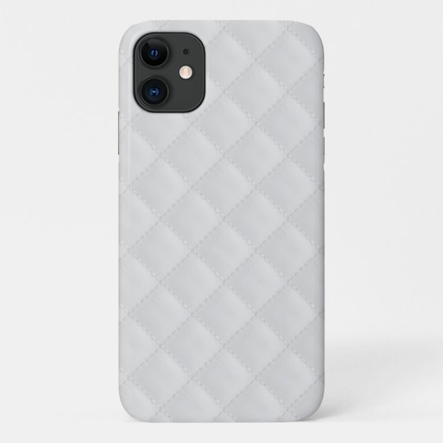 Coques Case-Mate iPhone Cuir blanc (Dos)