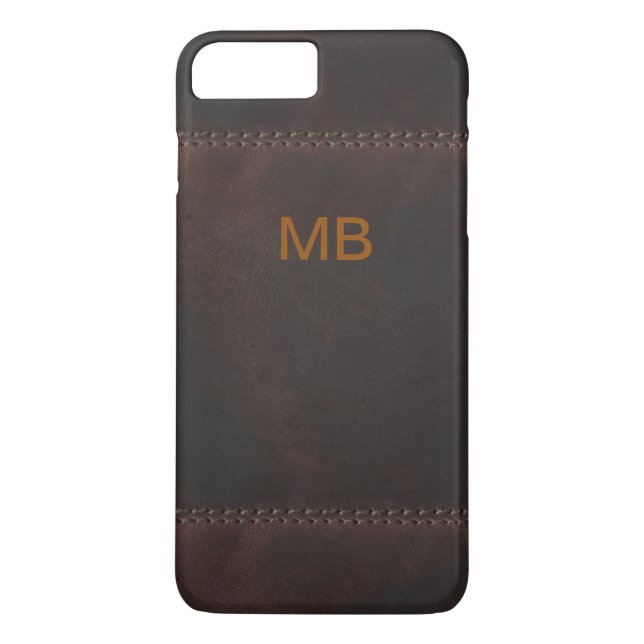 Coques Case-Mate iPhone Cuir Brodé Faux (Dos)
