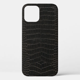 Case-Mate iPhone Case Cuir de crocodile luxueux : texture textile.