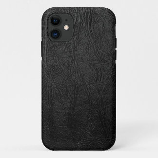 Case-Mate iPhone Case Cuir noir de Digitals