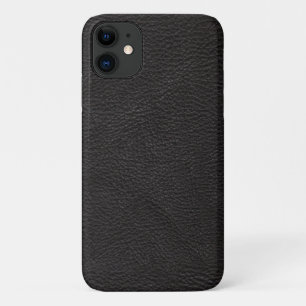 Case-Mate iPhone Case Cuir Noir Élégant Avec Texture
