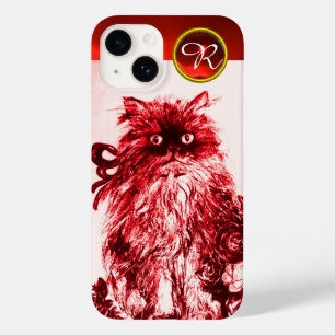 Coque Pour iPhone 14 CUISINE - CUISINE AVEC ROSES ROUGES Gemstone Monog