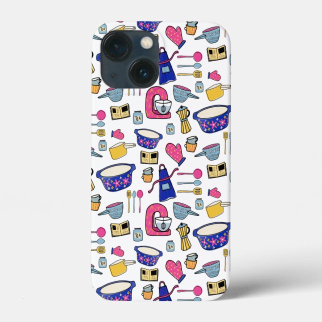 Coques Case-Mate iPhone Cuisine Lumineuse Ustensiles Cuisinier Cuisinier (Verso)