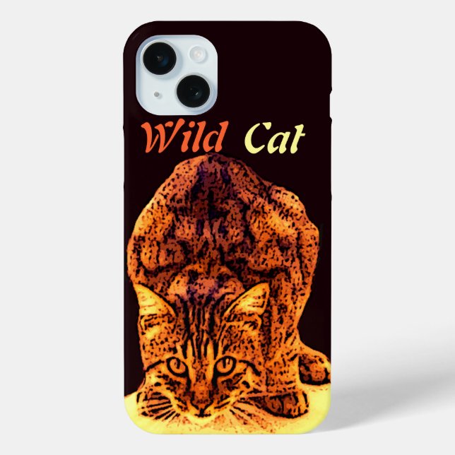 COQUES Case-Mate iPhone CUISINE WILD CAT (Verso)