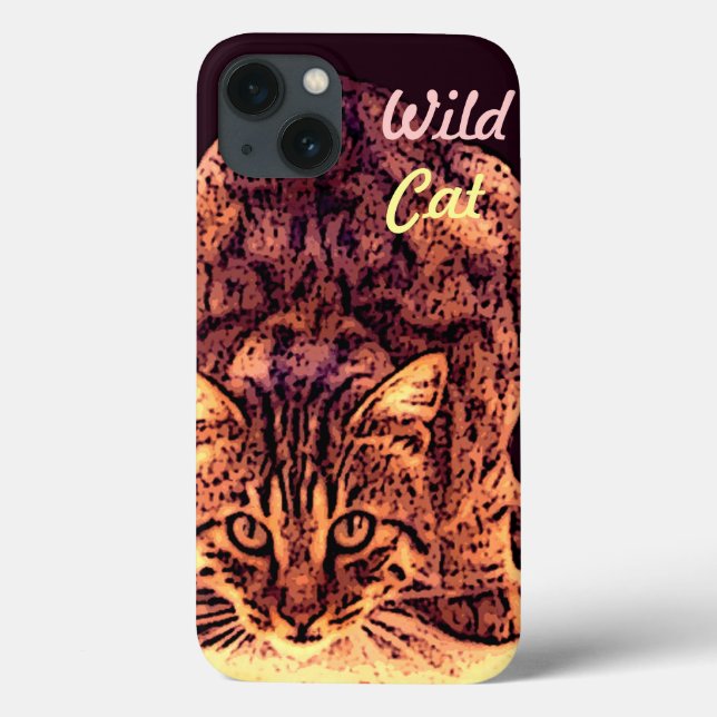 COQUES Case-Mate iPhone CUISINE WILD CAT (Verso)