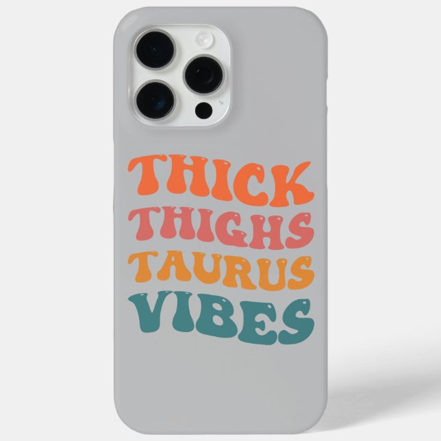 Coques Case-Mate iPhone Cuisse épaisse Taurus Vibes Taurus Saison Fille Re (Verso)