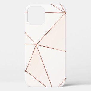 Case-Mate iPhone Case Cuivre texture polygonale métallique avec brillan