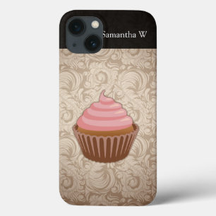 iPhone 13 Case Cupcake rose/Brown
