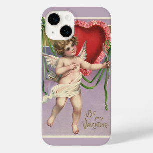 Coque Pour iPhone 14 Cupidon de la Saint-Valentin victorienne vintage a