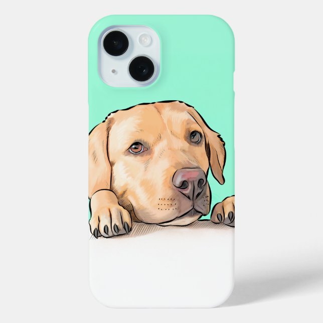 Coques Case-Mate iPhone Curieux chien (Verso)